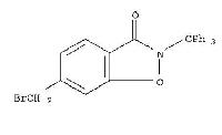 1,2-Benzisoxazol-3(2H)-one, 6-(bromomethyl)-2-(triphenylmethyl)-