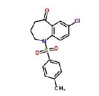 5H-1-benzazepin-5-one, 7-chloro-1,2,3,4-tetrahydro-1-[(4-methylphenyl)sulfonyl]-