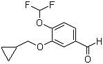 4-(Difluoromethoxy)-3-(cyclopropylmethoxy)benzaldehyde /Cas No. : 151103-09-2