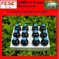 Pharmaceutical Medicine 5-20/% Iron Dextran Injection For Piglets