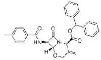 (2R,6R,7R)-3-Methylene-7-(p-toluoylamino)-8-oxo-5-oxa-1-azabicyclo[4.2.0]octane-2-carboxylic acid diphenylmethyl ester 68313-81-5