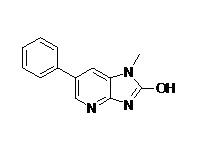 2-Hydroxy-1-methyl-6-phenylimidazo[4,5-B]pyridine
