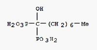 (1-hydroxy-1-phosphonooctyl)phosphonic acid