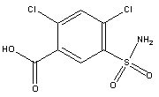 2,4-Dichloro-5-sulfamoylbenzoic-acid