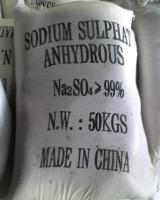 Sodium Sulfate Anhydrous 99% min, Na2SO4, Factory Supply