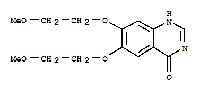 6,7-Bis-(2-methoxyethoxy)-4(3H)-quinazolinone