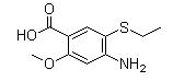 4-amino-5-(ethylthio)-o-anisic acid