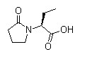 (2S)-2-(2-oxopyrrolidin-1-yl)butanoic acid（LVA40）