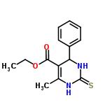 Ethyl 6-methyl-4-phenyl-2-thioxo-1,2,3,4-tetrahydro-5-pyrimidinecarboxylate