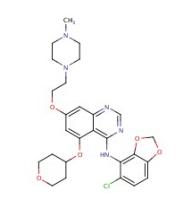 4-Quinazolinamine,N-(5-chloro-1,3-benzodioxol-4-yl)-7-[2-(4-methyl-1-piperazinyl)ethoxy]-5-[(tetrahydro-2H-pyran-4-yl)oxy]-