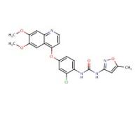 N-[2-Chloro-4-[(6,7-dimethoxy-4-quinolyl)oxy]phenyl]-N'-(5-methyl-3-isoxazolyl)urea