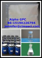 GMP supplier Choline glycerophosphate 99% powder (L-alpha-glycerylphosphorylcholine, CAS No.28319-77-9)