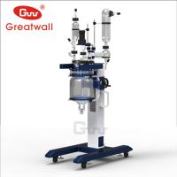 20L Manual Elevation Two-layer Borosilicate Glass Reactor GR-20L
