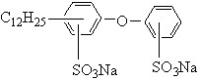 anionic surfactants Disodium 4-dodecyl-2, 4’-oxydibenzenesulfonate cas no. 7575-62-4