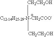non-ionic surfactants Alkyl two hydroxyethyl glycine betaine