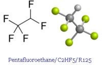 Pentafluoroethane C2HF5 R125