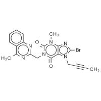 8-Bromo-7-but-2-ynyl-3-methyl-1-(4-methyl-quinazolin-2- ylmethyl)-3,7-dihydro-purine-2,6-dione