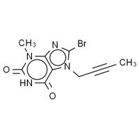 8-bromo-7-(but-2-ynyl)-3-methyl-1H-purine-2,6(3H,7H)- dione