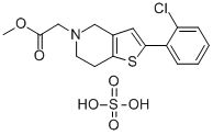 Clopidogrel sulfate CAS NO.: 120202-66-6