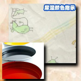 Rotogravure printing water based ink water-soluble for wetness indicator