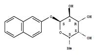 α-L-Galactopyranoside, 2-naphthalenyl 6-deoxy- (Related Reference)