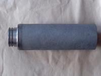 Titanium powder sintered filter tubes