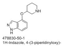 1H-Indazole, 4-(3-piperidinyloxy)-